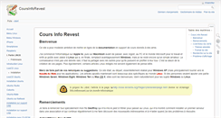 Desktop Screenshot of coursinforev.org