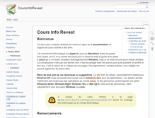 Tablet Screenshot of coursinforev.org